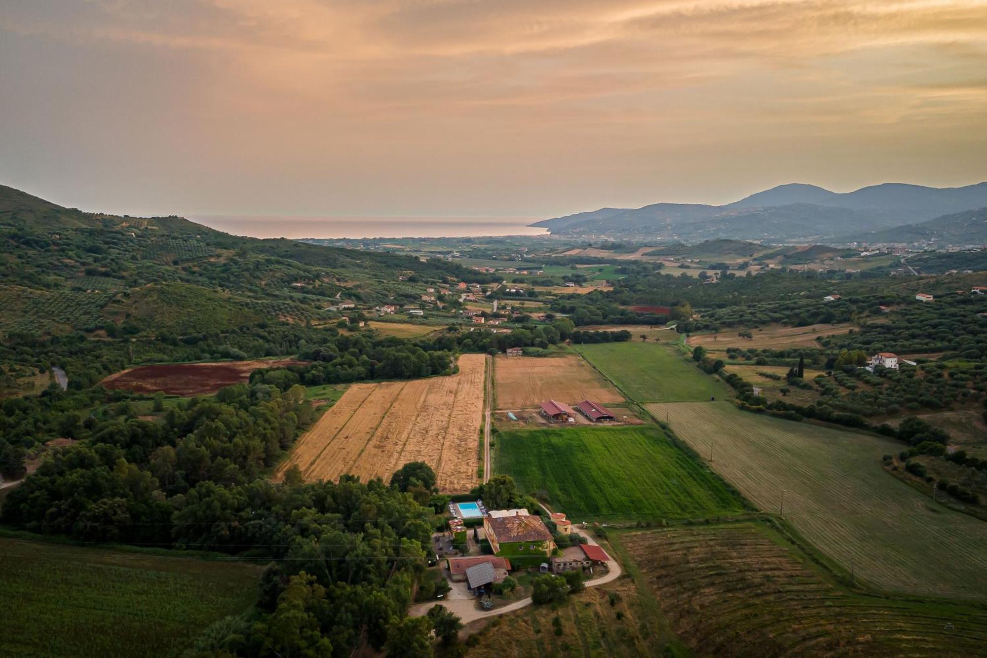 Agriturismo La Petrosa Ceraso Bagian luar foto